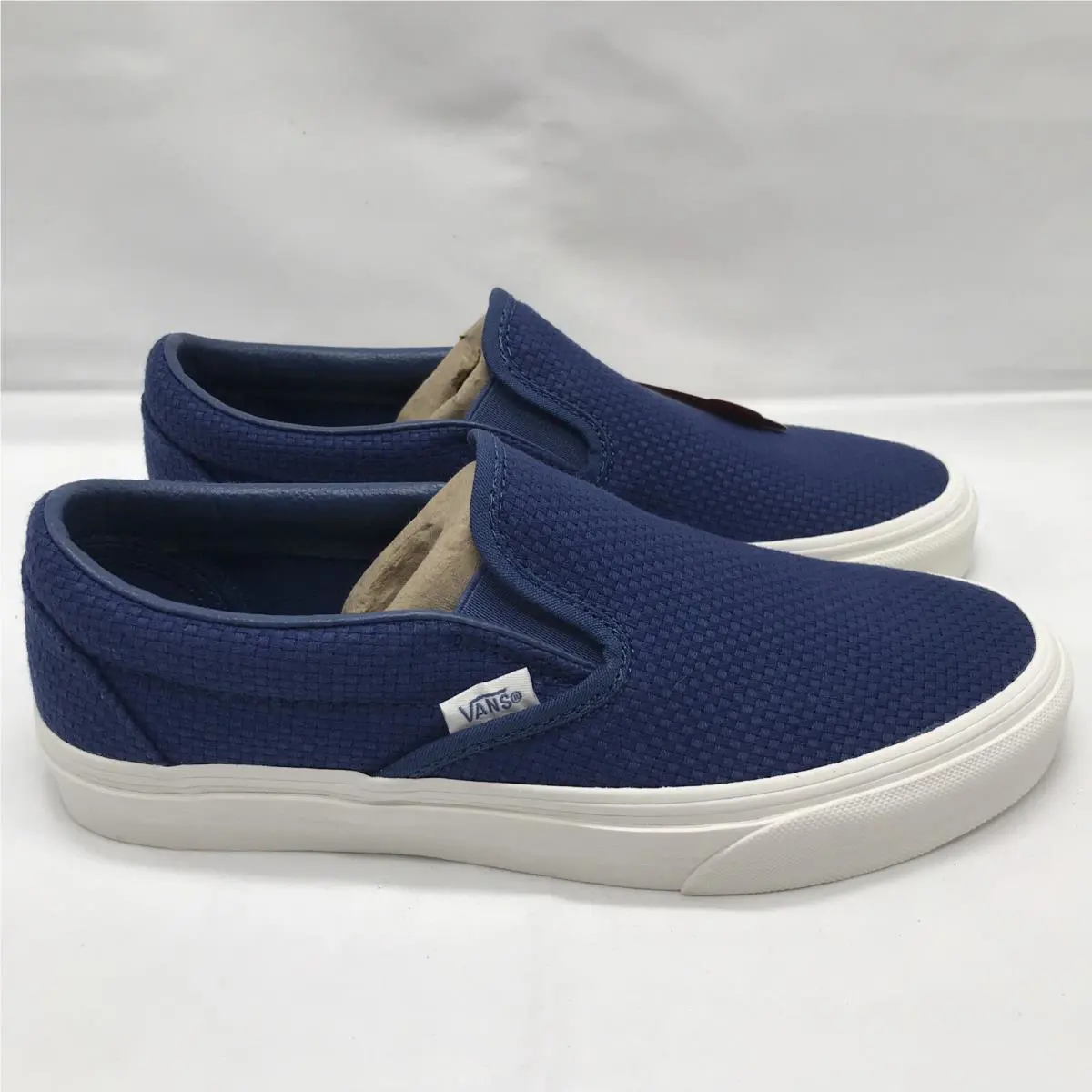 Vans shoes - VANS Classic Slip-On - Classic - VN0A33TB45N - True Navy / Snow White, Manufacturer: True Navy / Snow White (UPC: 0194902627295) 0