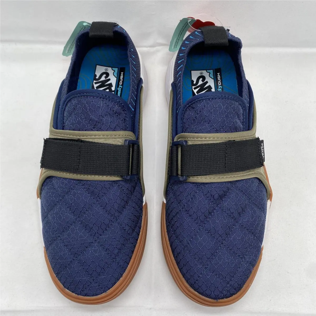 Vans shoes - VANS Coast CC - Coast - VN0A5JMC8Q7 - Dress Blues / Covert Green / White, Manufacturer: Dress Blues / Covert Green / White / Gum (UPC: 0192827969742) 2