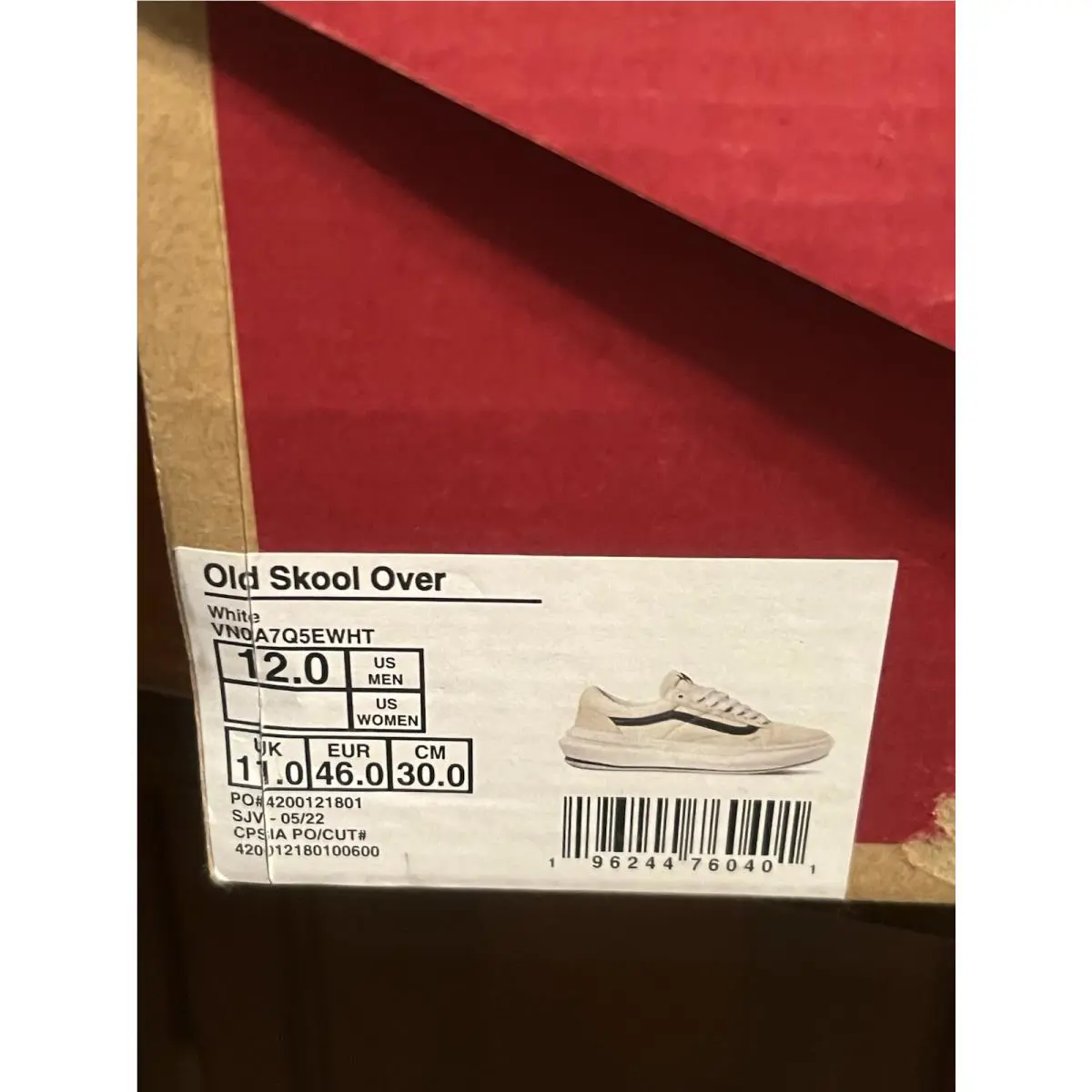 Vans shoes - VANS Old Skool Over - Old Skool Over - VNOA - White 3