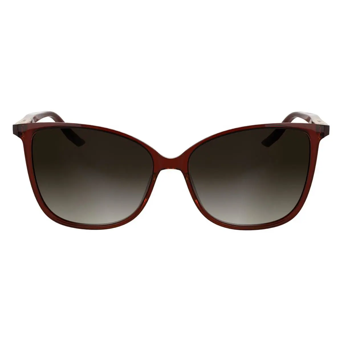 Calvin Klein CK25504S Sunglasses Female Transparent Burgundy 57mm