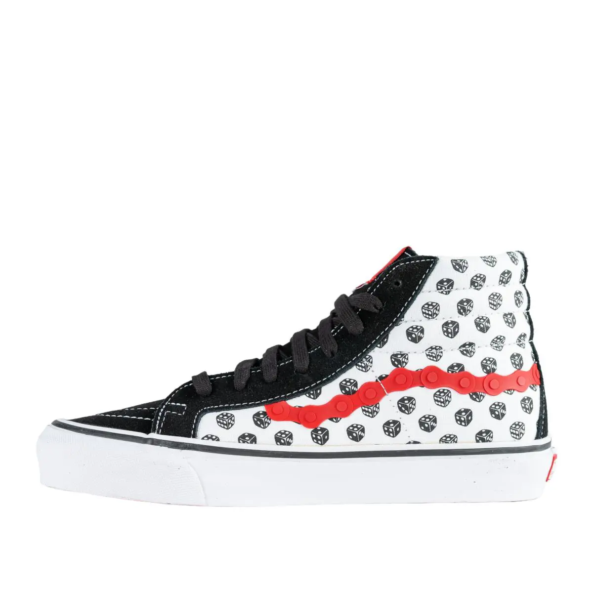 Vans shoes - VN0A4BVBTHA - VN0A4BVBTHA - Black/True White/Red 1