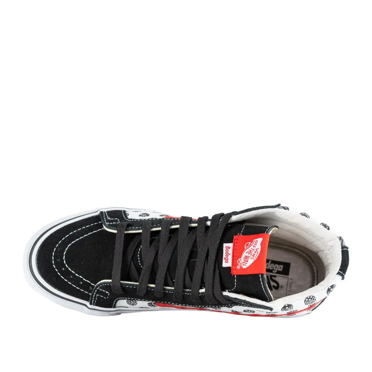 Vans shoes - VN0A4BVBTHA - VN0A4BVBTHA - Black/True White/Red 2