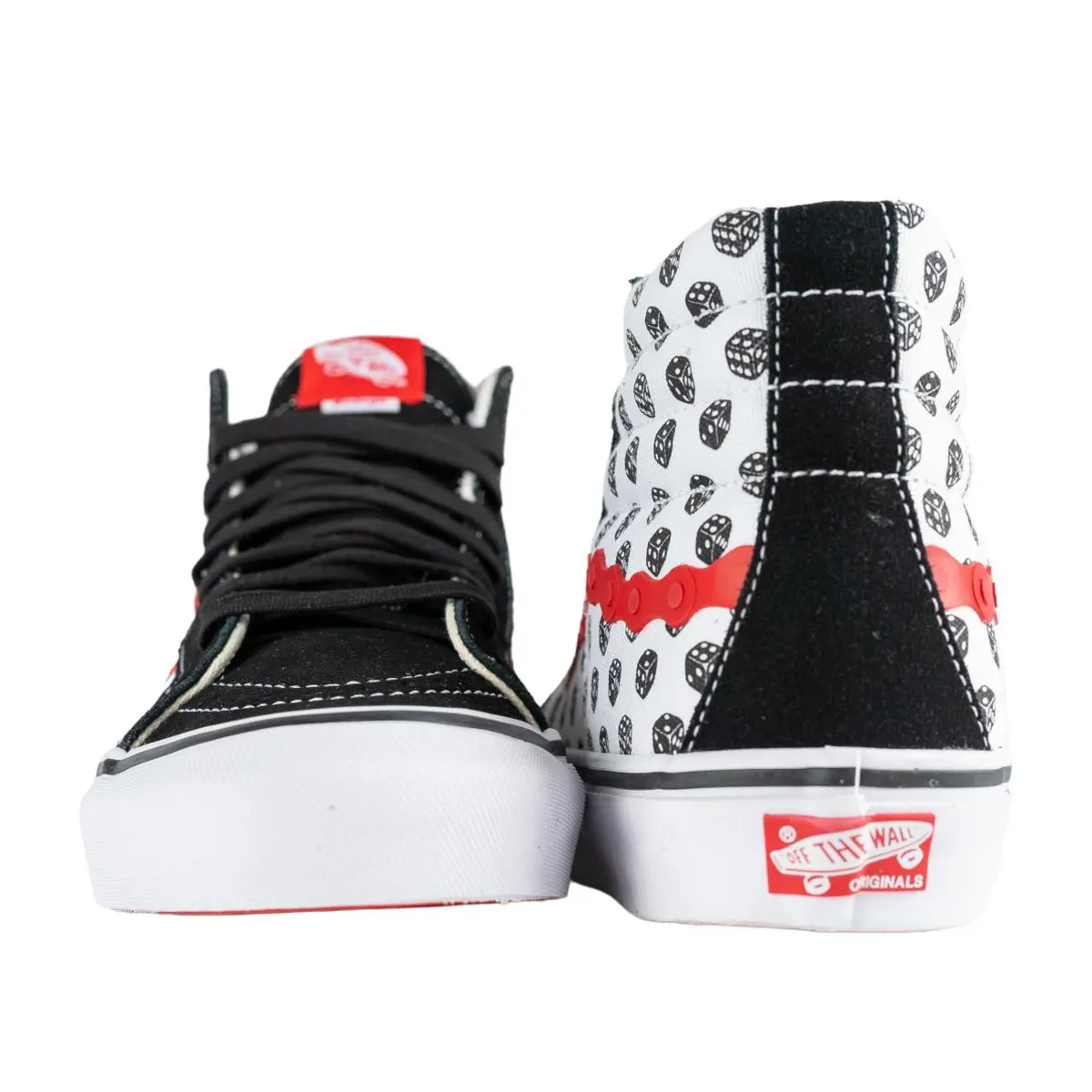 Vans shoes - VN0A4BVBTHA - VN0A4BVBTHA - Black/True White/Red 4