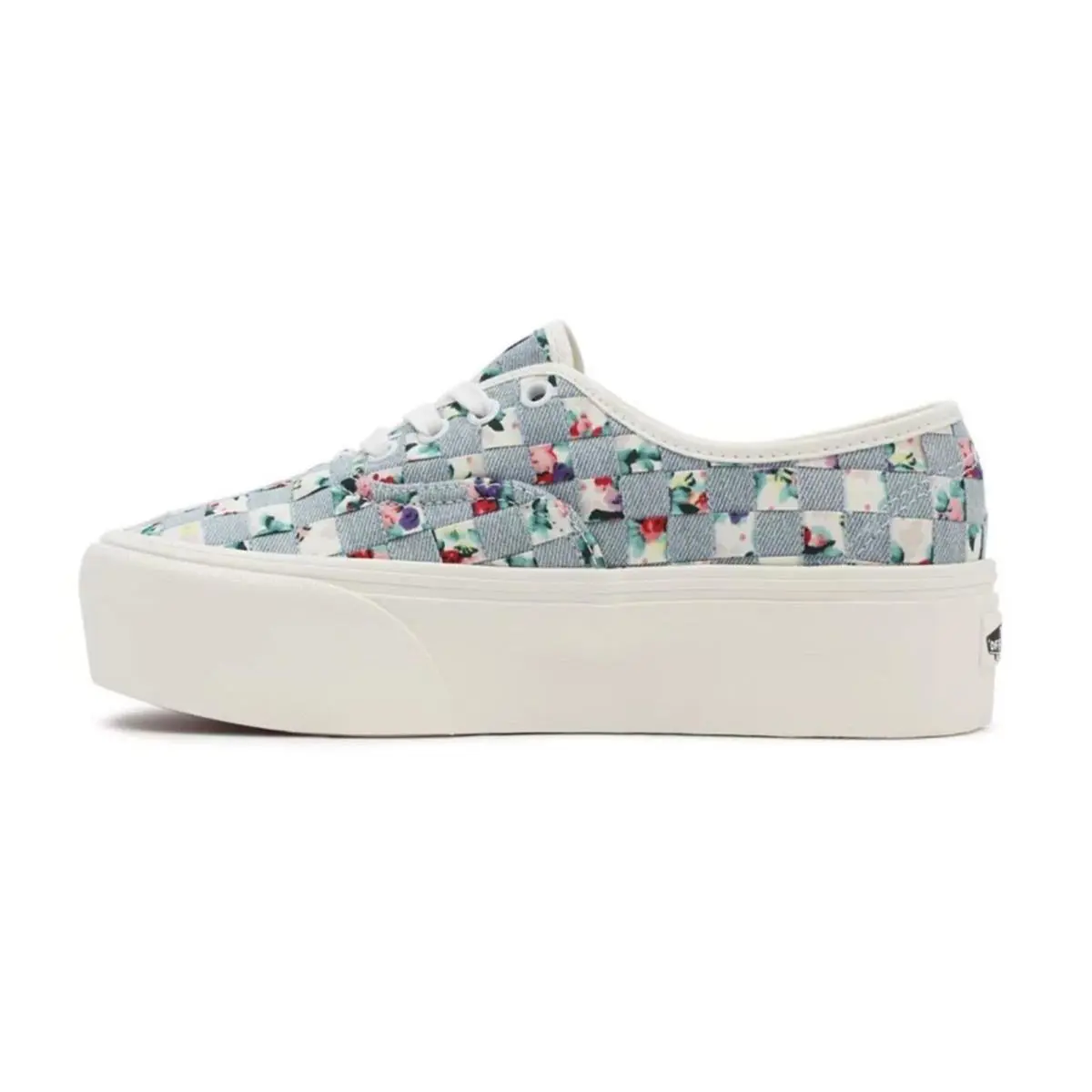 Vans Women`s Stackform Platform Woven Floral Multi Shoes Size 8.5