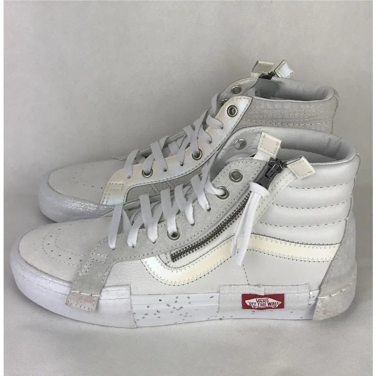 Vans shoes - VANS Sk8-Hi Mte - Mte - Blanc De Blanc - True White (UPC: 0772204284141) 1