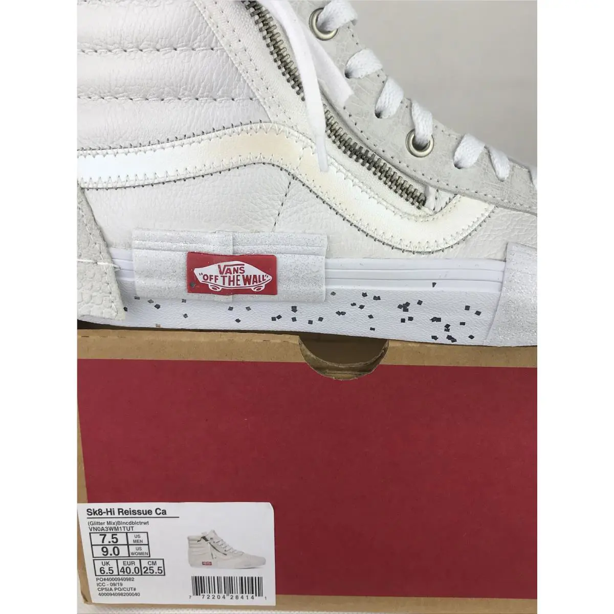 Vans shoes - VANS Sk8-Hi Mte - Mte - Blanc De Blanc - True White (UPC: 0772204284141) 5