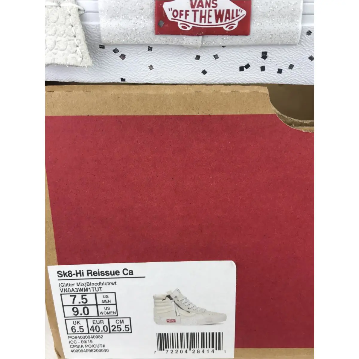 Vans shoes - VANS Sk8-Hi Mte - Mte - Blanc De Blanc - True White (UPC: 0772204284141) 6