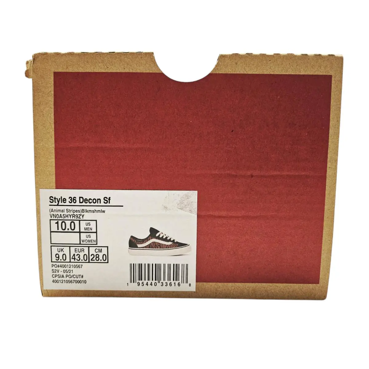 Vans shoes - VANS Style 36 - Style - VN0A5HYR9ZY - Black 8