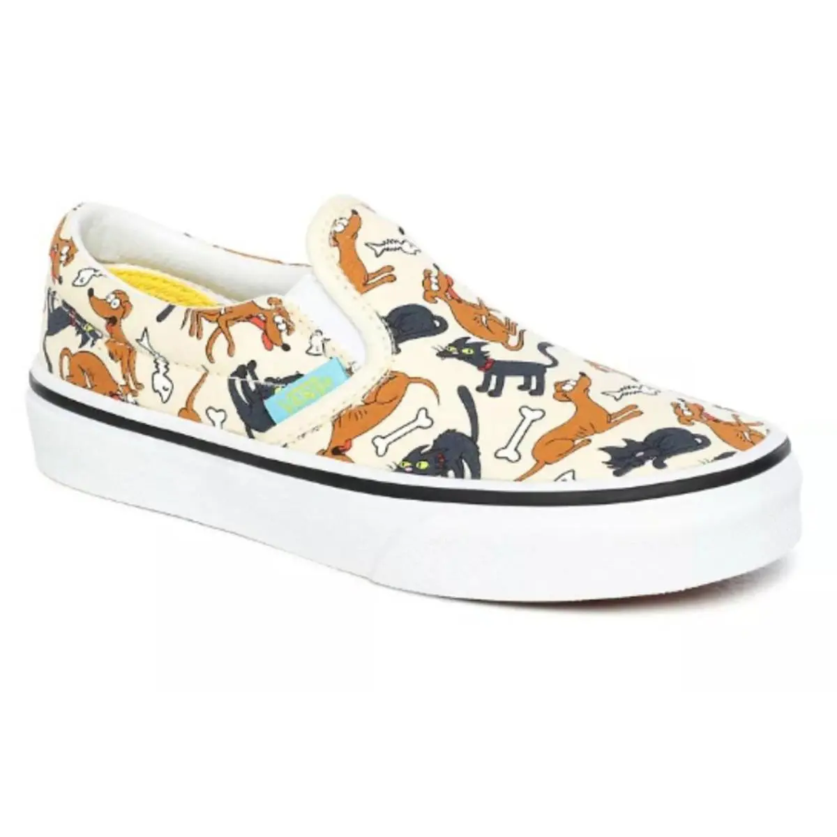 Vans shoes - Vans X The Simpsons Family Pets Classic Slip-On Trainers - Brown 0