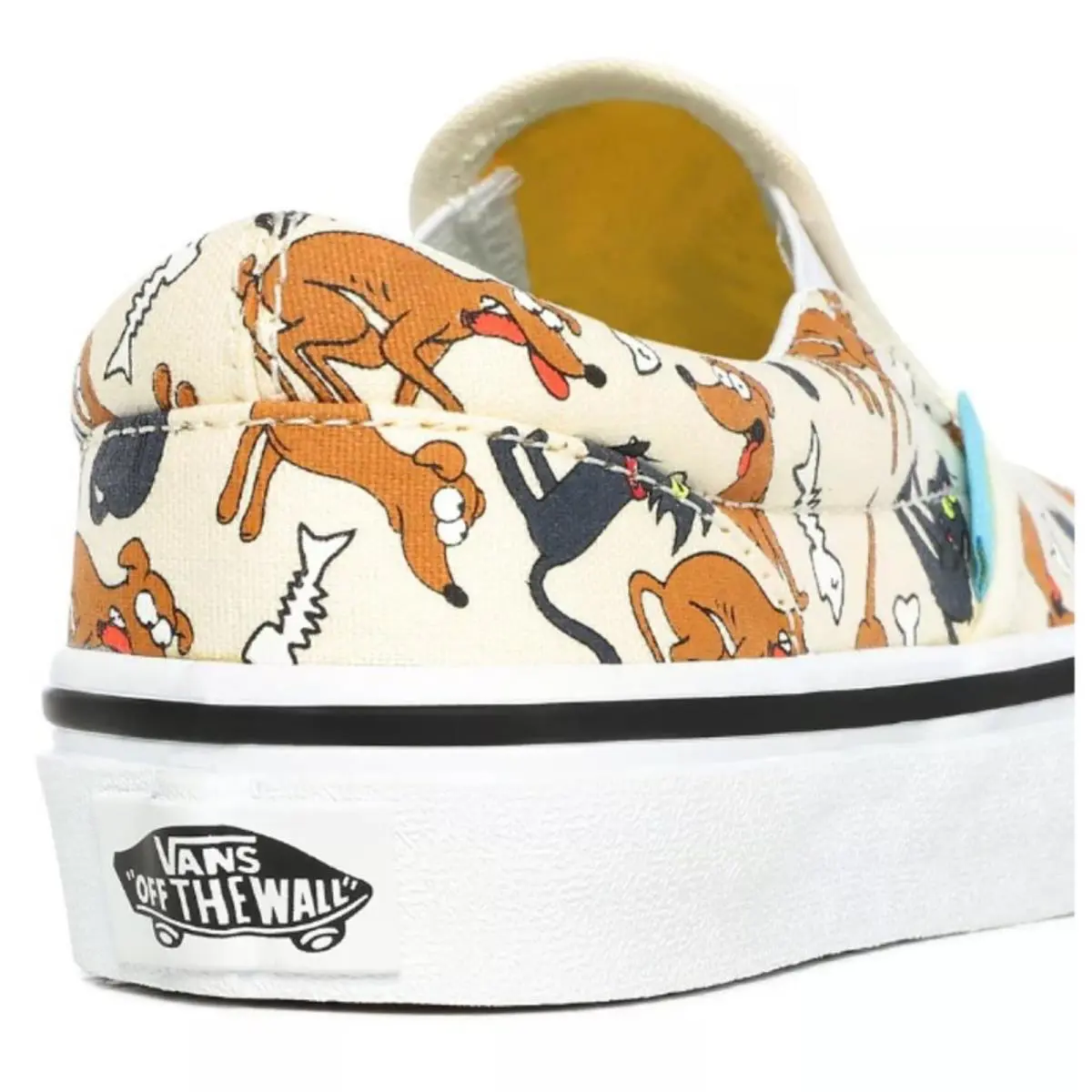 Vans shoes - Vans X The Simpsons Family Pets Classic Slip-On Trainers - Brown 4