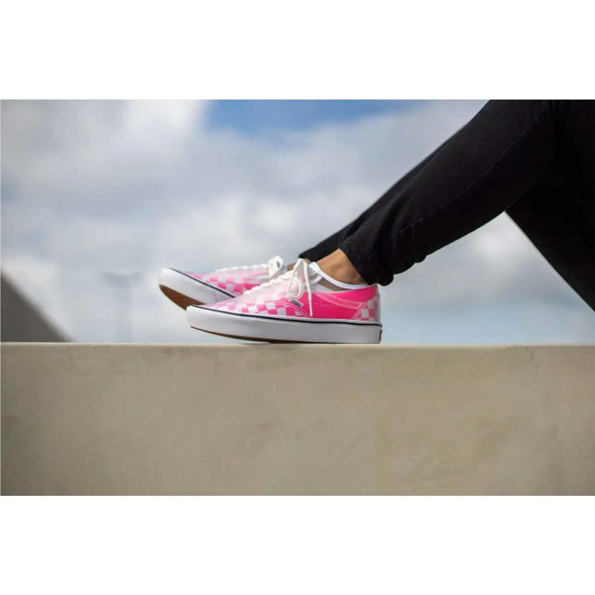 Vans shoes - Vans Comfycush - Comfycush - Pink, True White 0