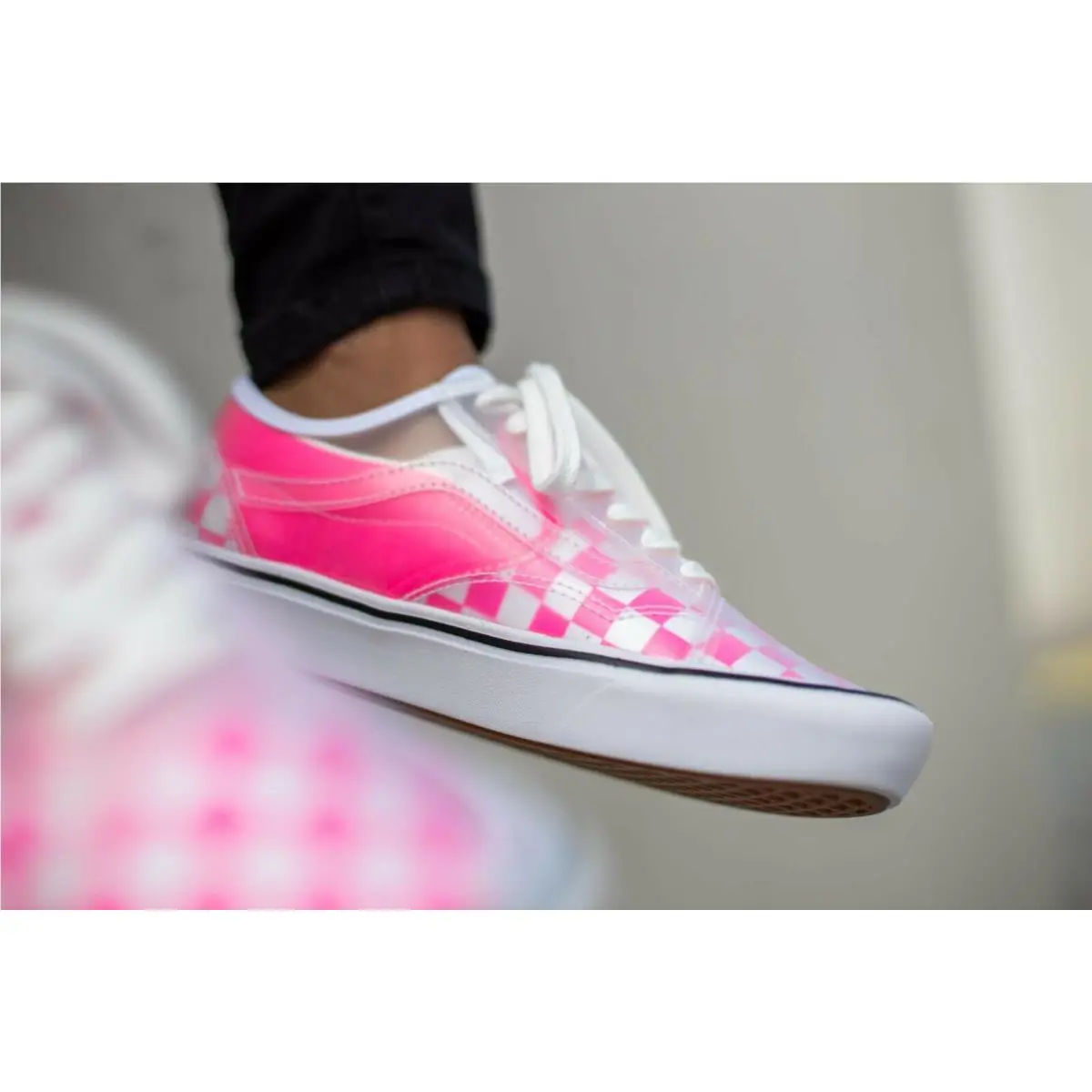 Vans shoes - Vans Comfycush - Comfycush - Pink, True White 2