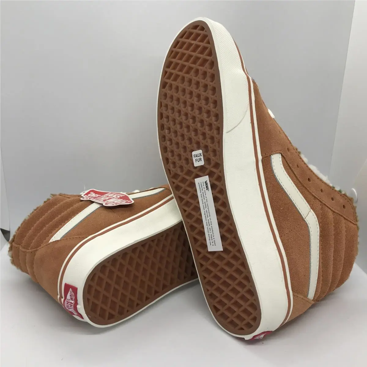 Vans shoes - VANS SK8-Hi Reissue - Reissue - Sunburn - Orange / Marshmallow - White (UPC: 0194901288251) 4