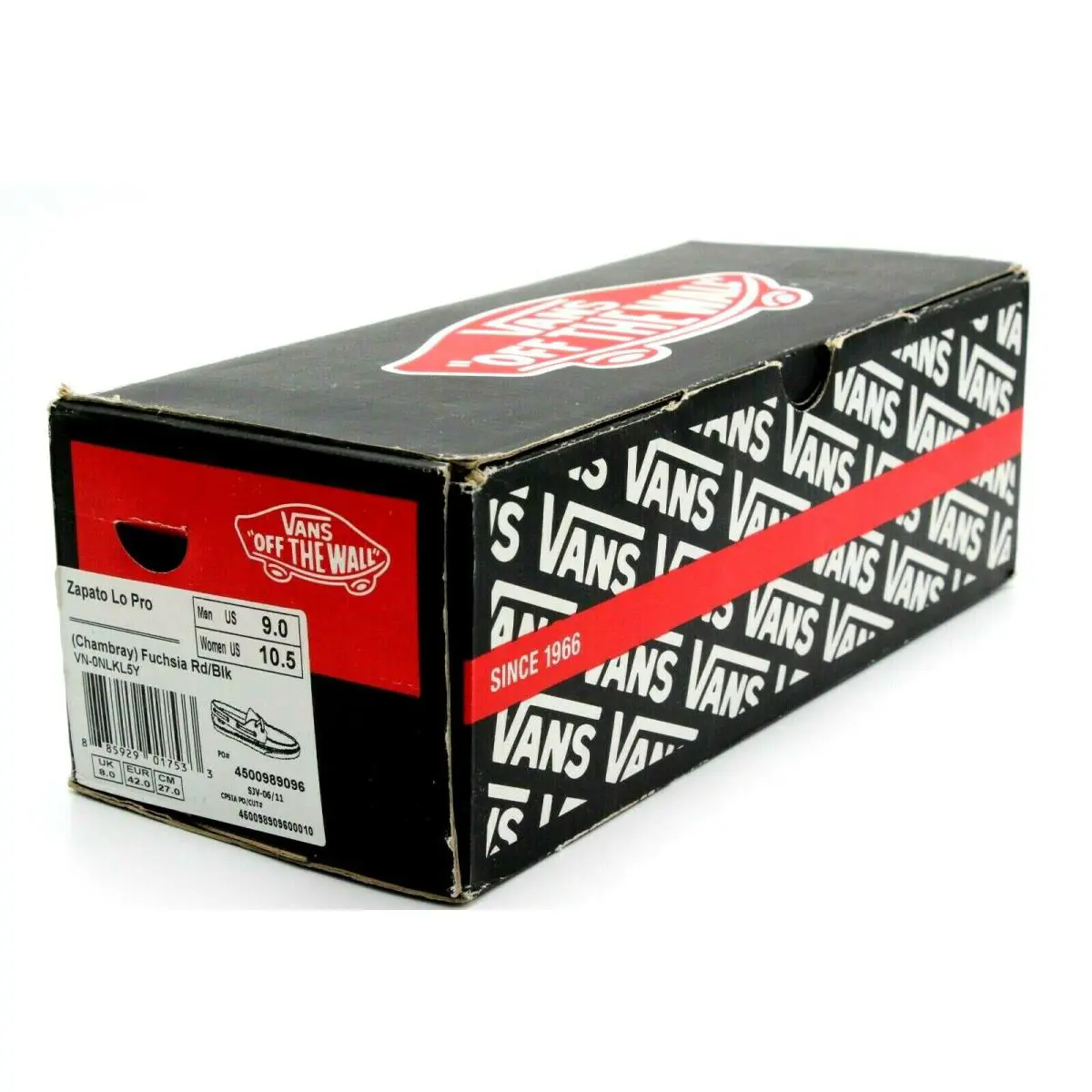 Vans shoes - VANS CHAMBRAYS ZAPATO LO PRO - Black (UPC: 885929017533) 8