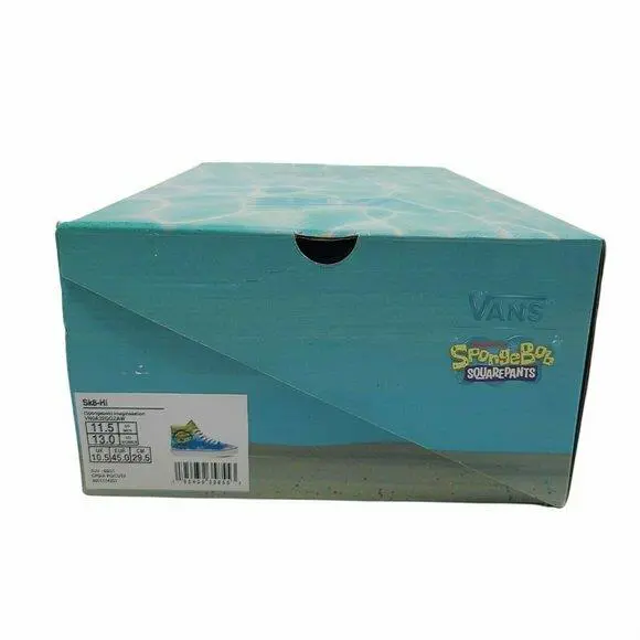 Vans shoes - Vans SpongeBob Sk8-Hi Imagination - SpongeBob Imagination - Multicolor 0