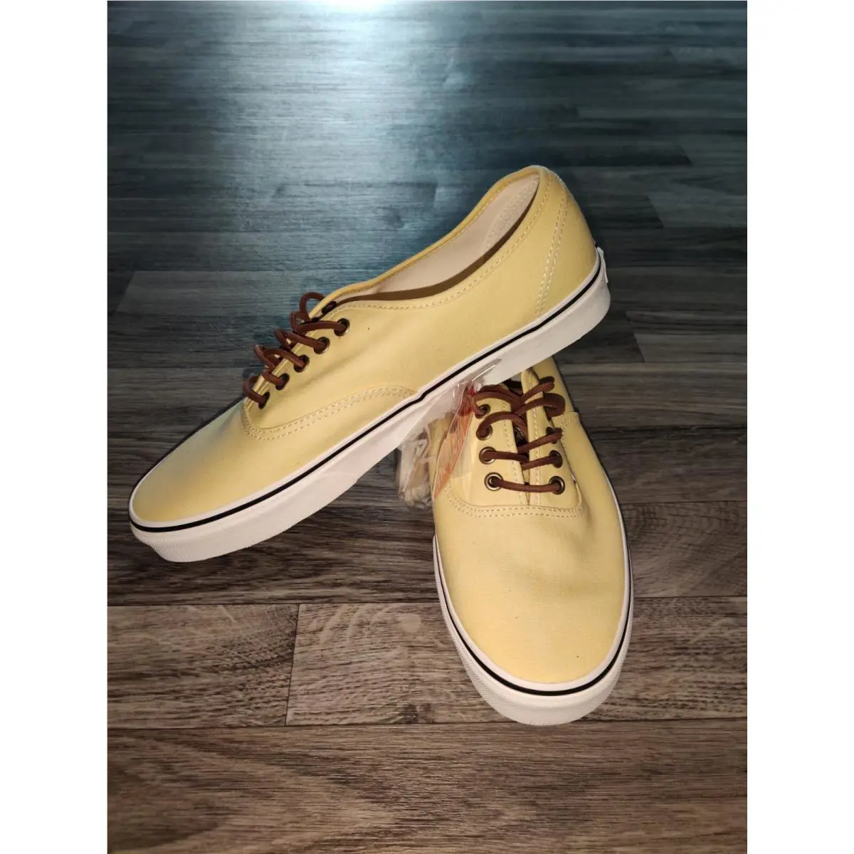 Vans shoes - VANS Authentic - Authentic - VN0A5KS96PK - Yellow/Marshmallow 1