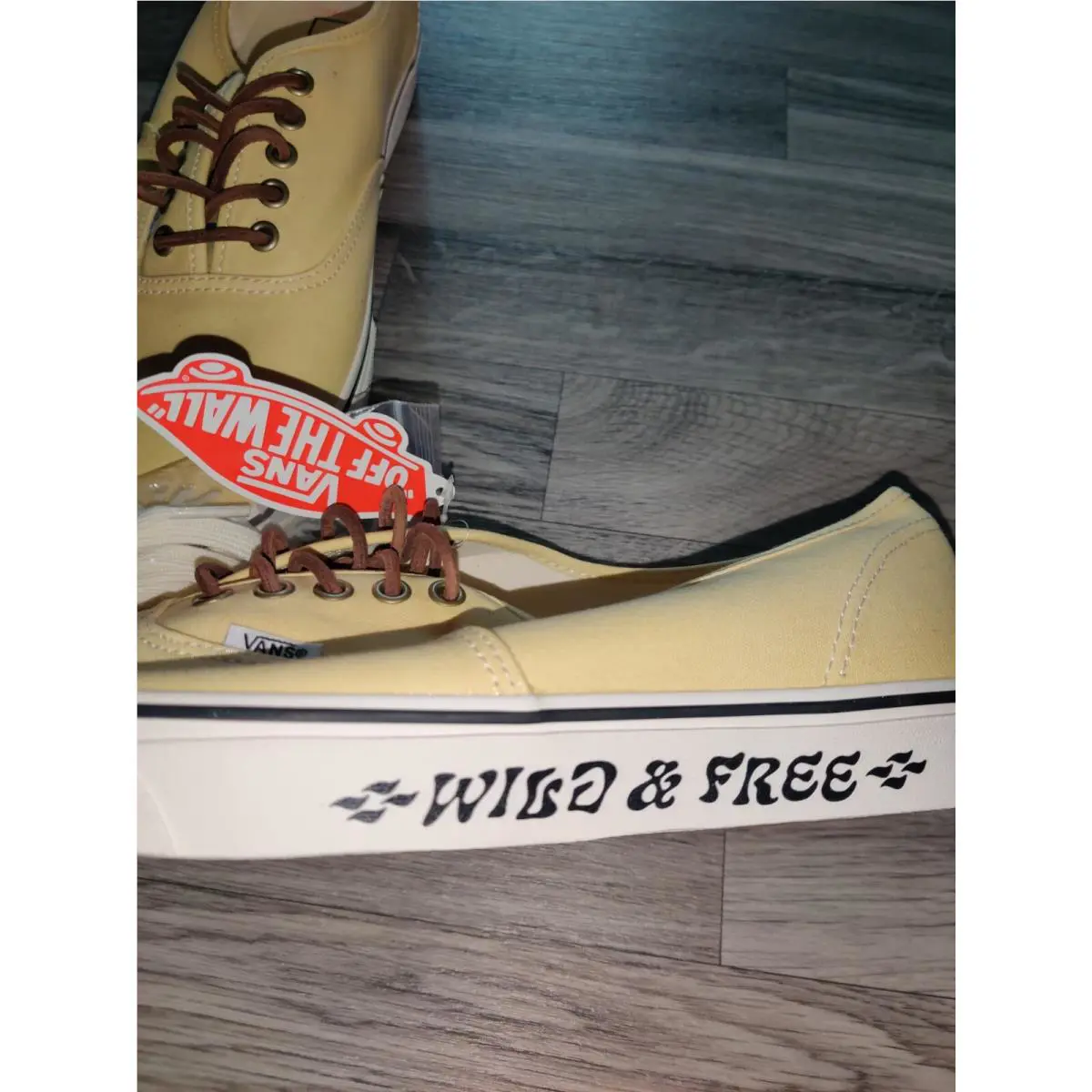 Vans shoes - VANS Authentic - Authentic - VN0A5KS96PK - Yellow/Marshmallow 4