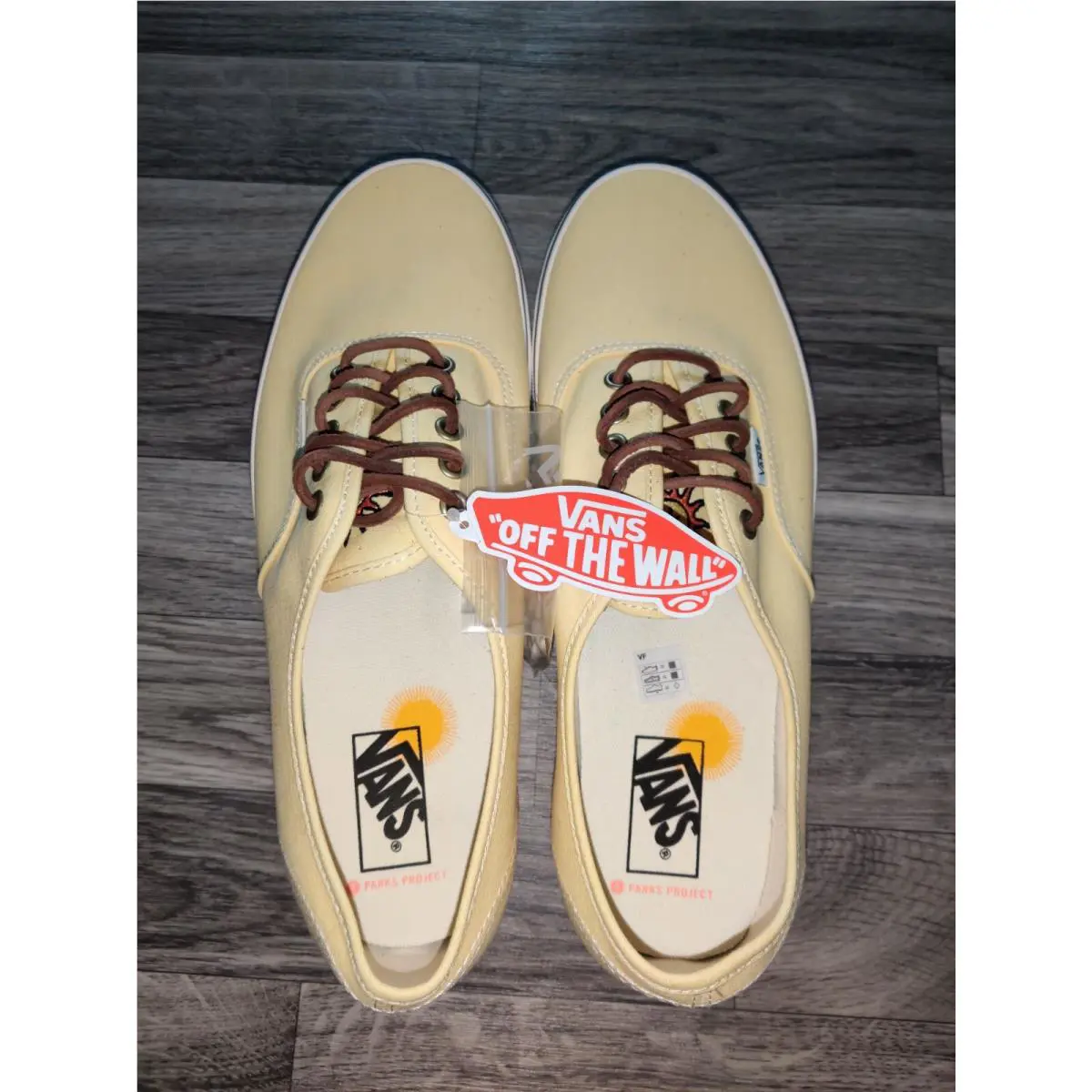 Vans shoes - VANS Authentic - Authentic - VN0A5KS96PK - Yellow/Marshmallow 5