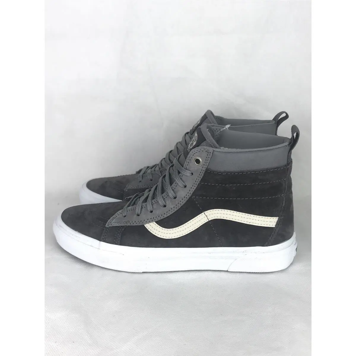 Vans shoes - SK8 HI MTE - MTE - Rabbit Frost Gray Grey White (UPC: 0191932885107) 1