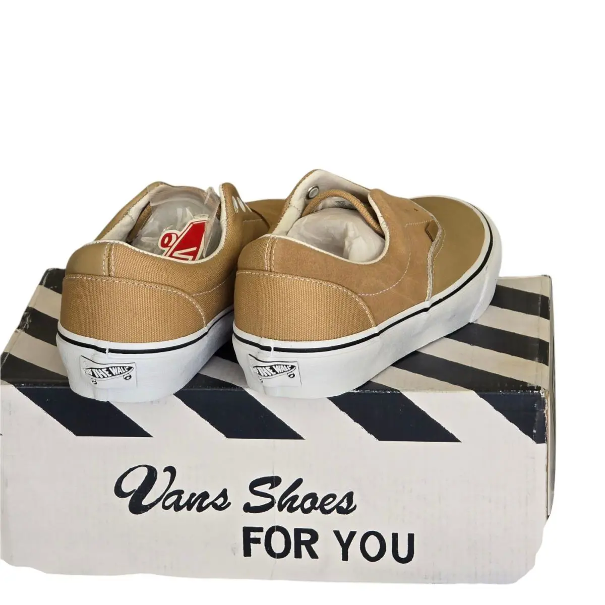 Vans shoes - Vans Camel - Camel - VN000SNJM9 - Beige 4