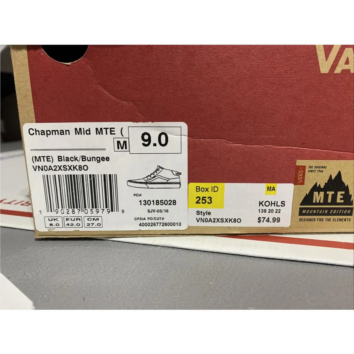 Vans shoes - VANS Chapman - Chapman - Chapman mid top - Black 1