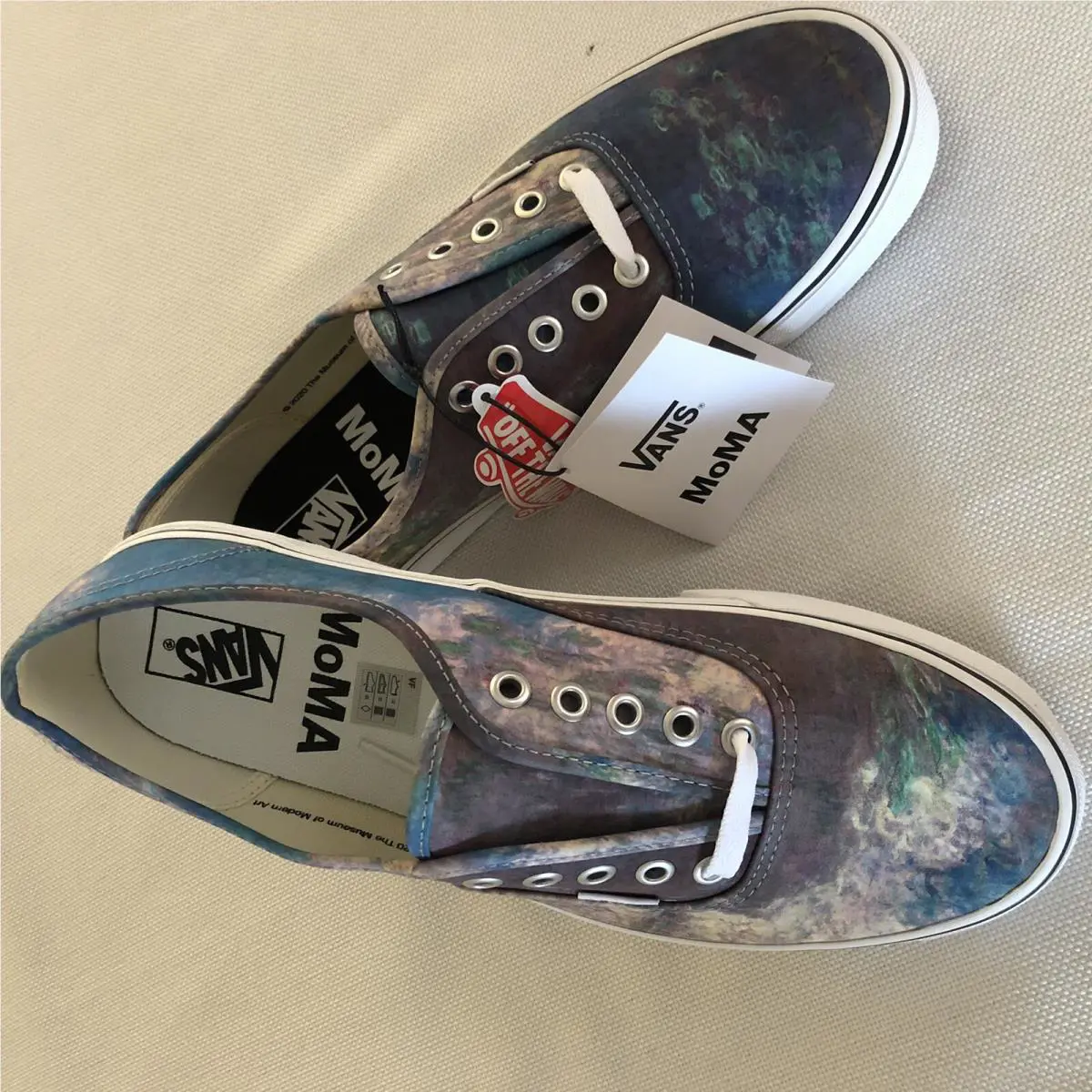 Vans shoes - CLAUDE MONET - CLAUDE MONET - Blue 1