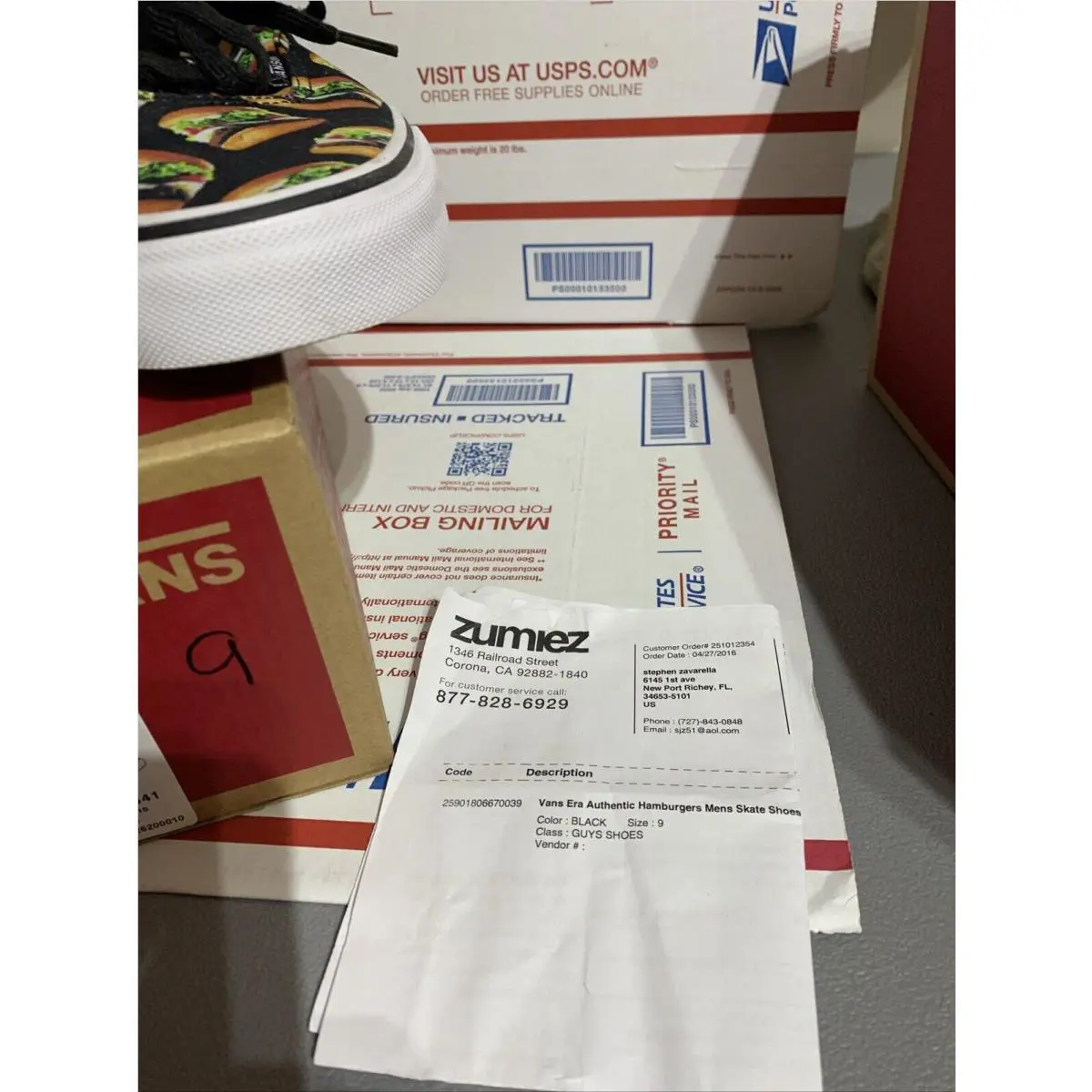 Vans shoes - Night Burger - Night Burger - Black 0