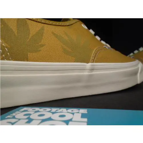 Vans shoes - Vans OG Authentic LX - Authentic - VN0A4BV9VYQ - Yellow 0