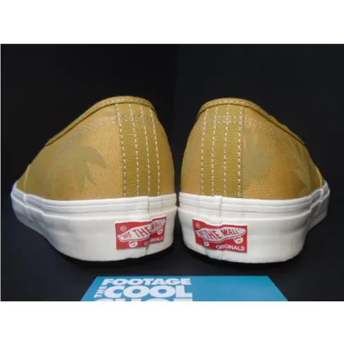 Vans shoes - Vans OG Authentic LX - Authentic - VN0A4BV9VYQ - Yellow 5