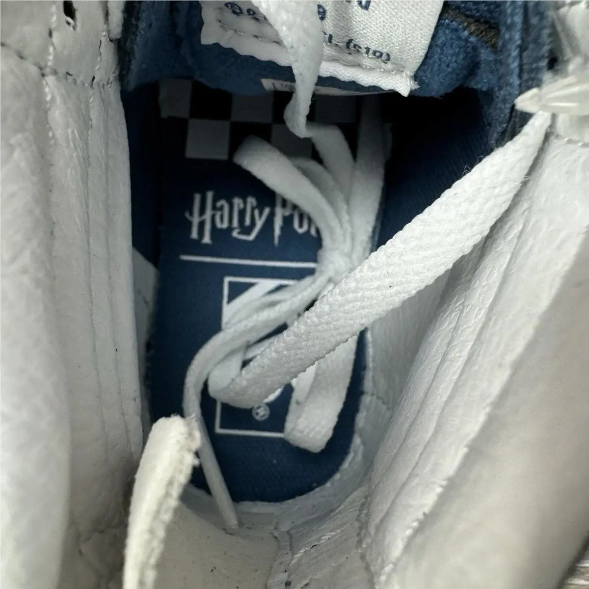 Vans shoes - Vans Harry Potter Hogwarts Sk8-hi Zip VN0A4BUXV3R1 - VN0A4BUXV3R1 - Blue (UPC: 193394003433) 9