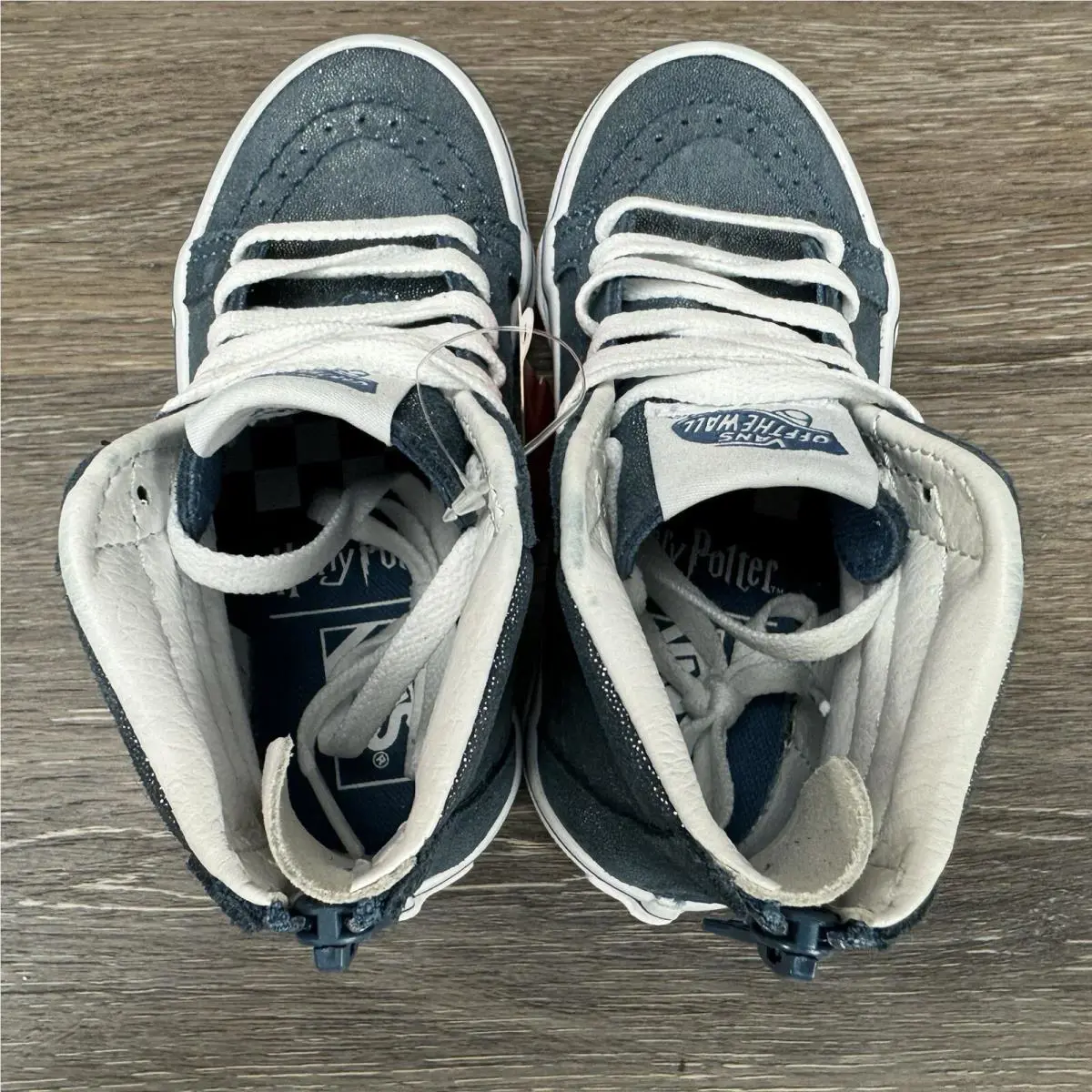 Vans shoes - Vans Harry Potter Hogwarts Sk8-hi Zip VN0A4BUXV3R1 - VN0A4BUXV3R1 - Blue (UPC: 193394003433) 10