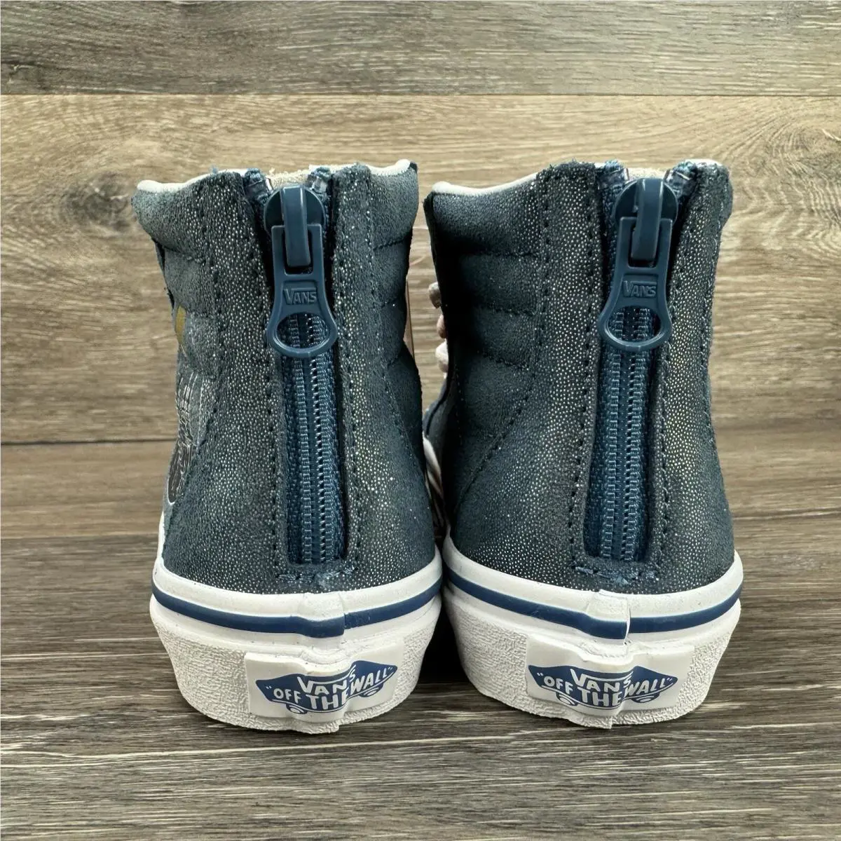 Vans shoes - Vans Harry Potter Hogwarts Sk8-hi Zip VN0A4BUXV3R1 - VN0A4BUXV3R1 - Blue (UPC: 193394003433) 11
