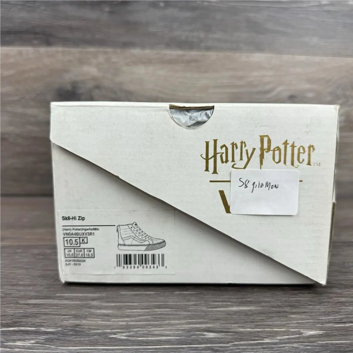 Vans shoes - Vans Harry Potter Hogwarts Sk8-hi Zip VN0A4BUXV3R1 - VN0A4BUXV3R1 - Blue (UPC: 193394003433) 15