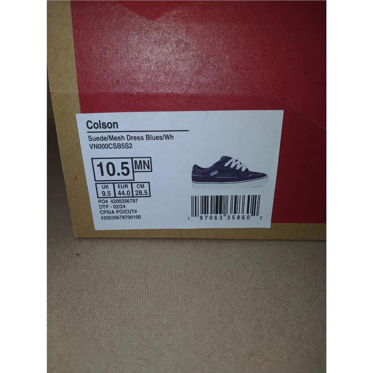 Vans shoes - VANS Skate - Skate - Blue 0