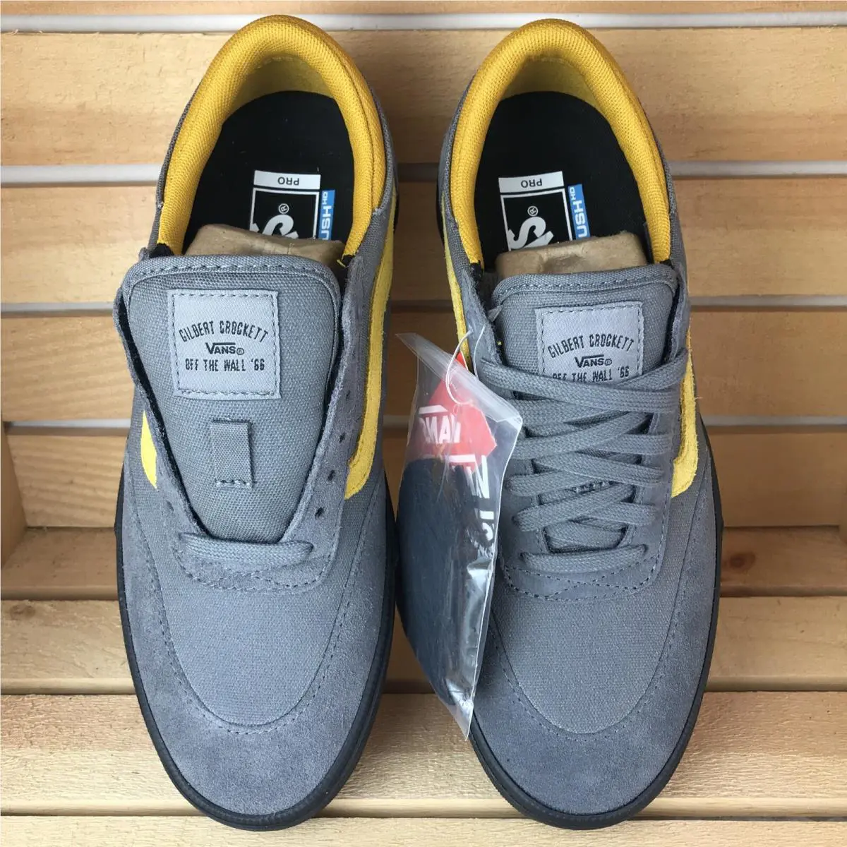 Vans shoes - Gilbert Crockett - Gilbert Crockett - VN0A38COSSL - Gray - Grey / Yellow / Black, Manufacturer: Quiet Shade / Arrowwood (UPC: 0680975223712) 2
