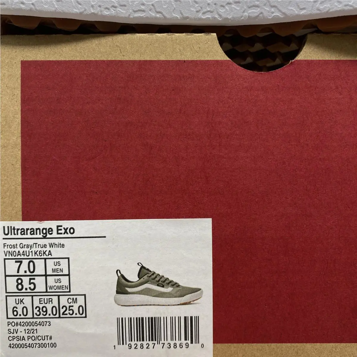 Vans shoes - VANS UltraRange Exo - UltraRange Exo - VN0A4U1K6KA - Black / White / Gray - Grey (UPC: 0192827738690) 6