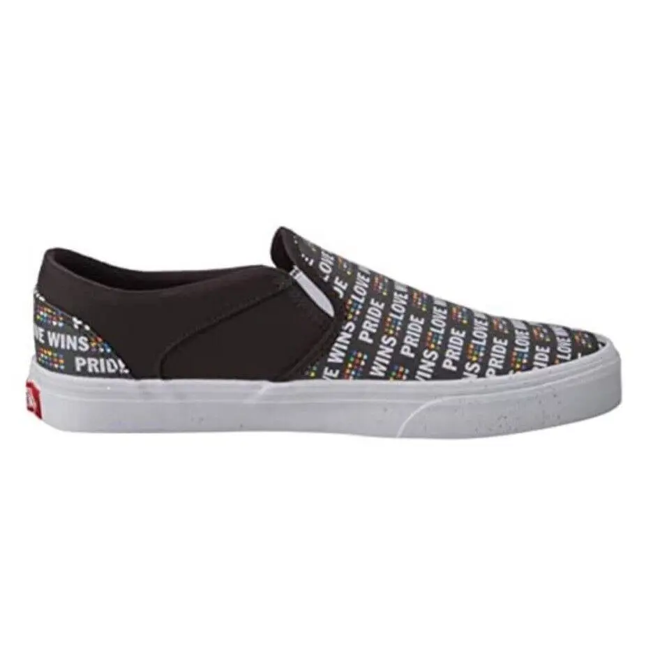 Vans shoes - VANS Asher - Asher - VN0A32QMAQ0 - Black and White (UPC: 196011277446) 0