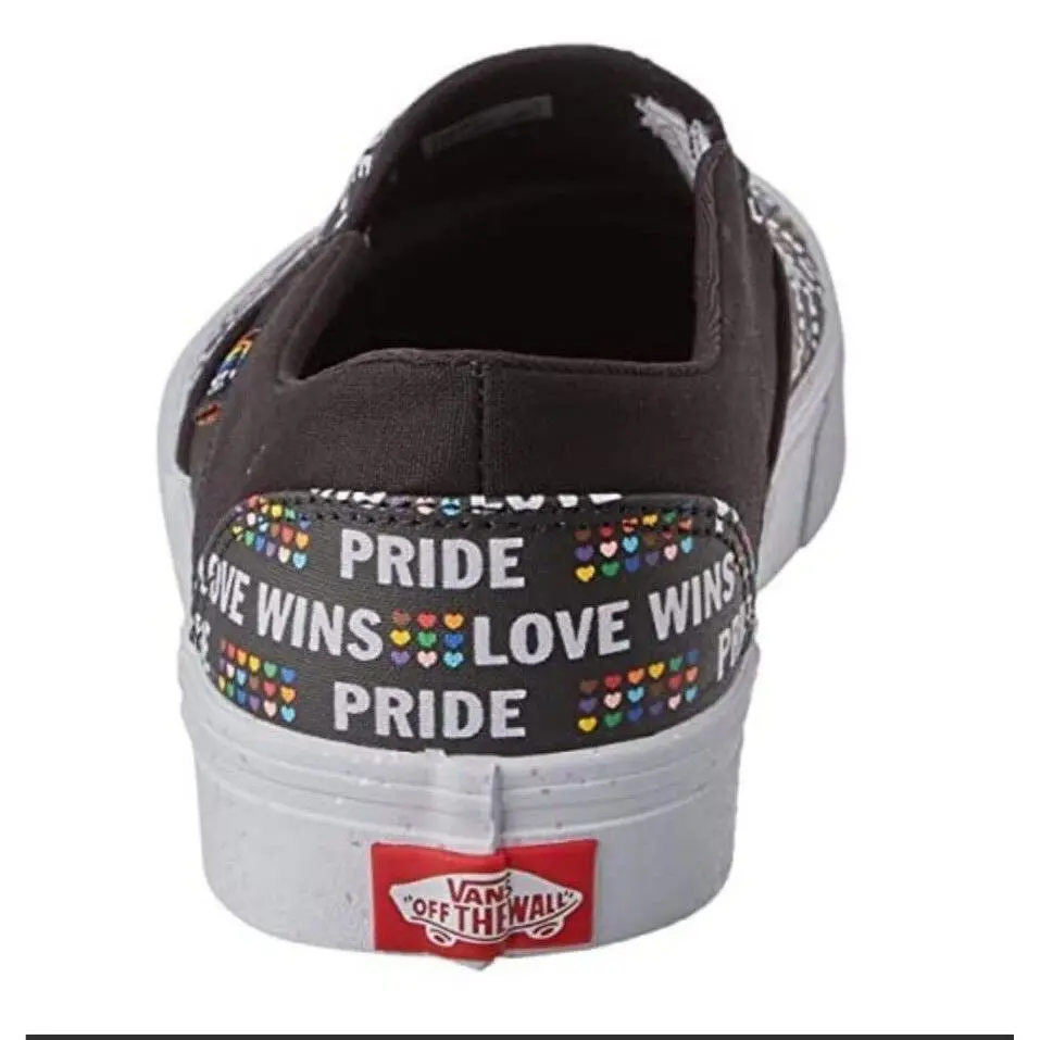 Vans shoes - VANS Asher - Asher - VN0A32QMAQ0 - Black and White (UPC: 196011277446) 4