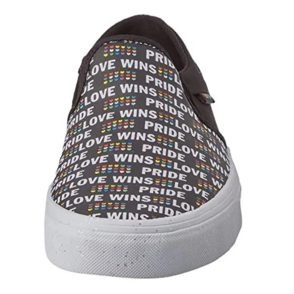 Vans shoes - VANS Asher - Asher - VN0A32QMAQ0 - Black and White (UPC: 196011277446) 5