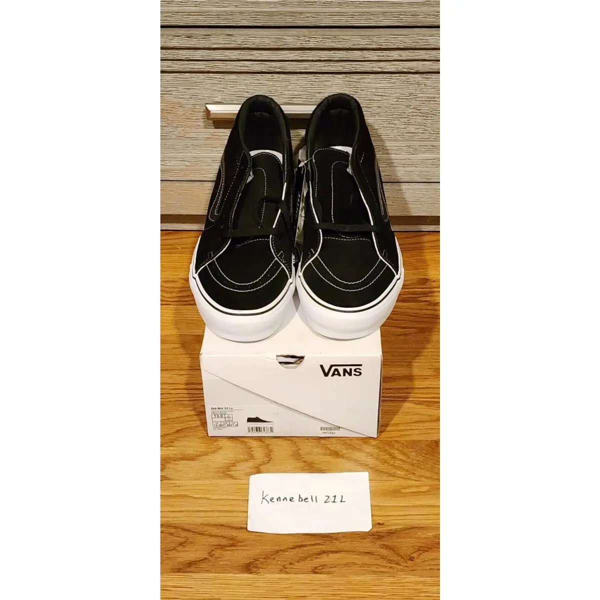 Jjjjound Vans Sk8-Mid Vlt LX 2021 Black Size 13 Mens