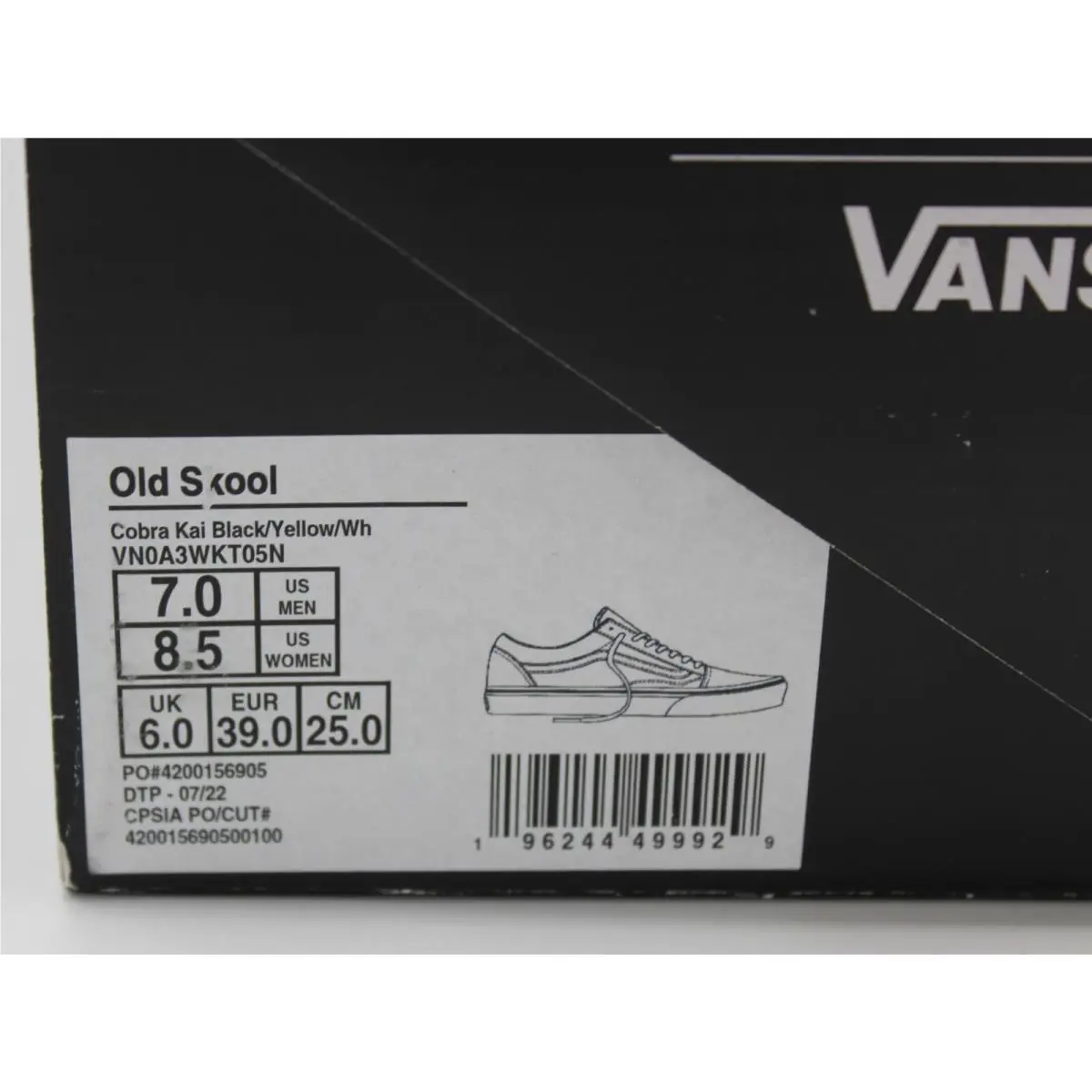 Vans shoes - VANS Old Skool - Old Skool - VN0A3WKT05N - Black (UPC: 196244499929) 15