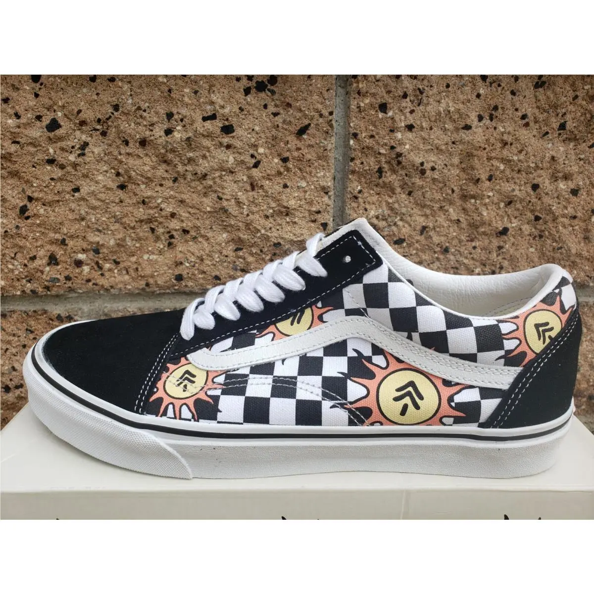 Vans Parks Project Old Skool Shoes Men`s Size 11.5 Black True White