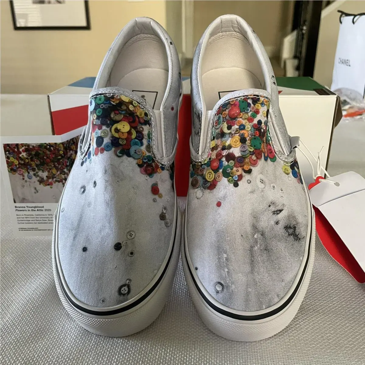 Vans shoes - Flowers - Flowers - VN000XG88MY - Multicolor 3