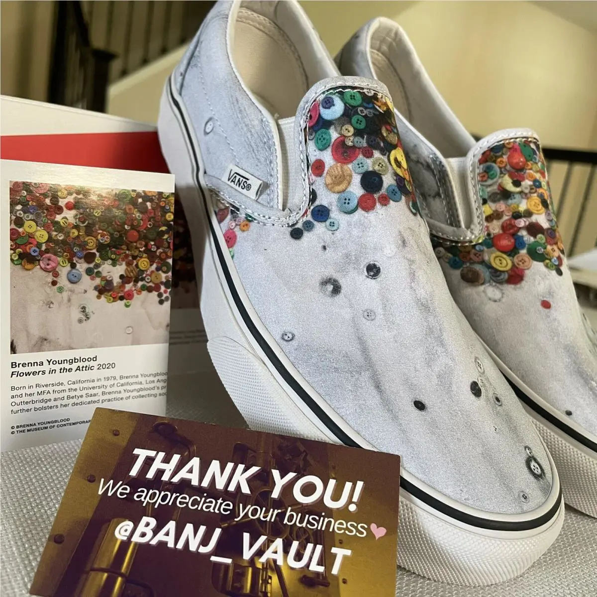 Vans shoes - Flowers - Flowers - VN000XG88MY - Multicolor 4