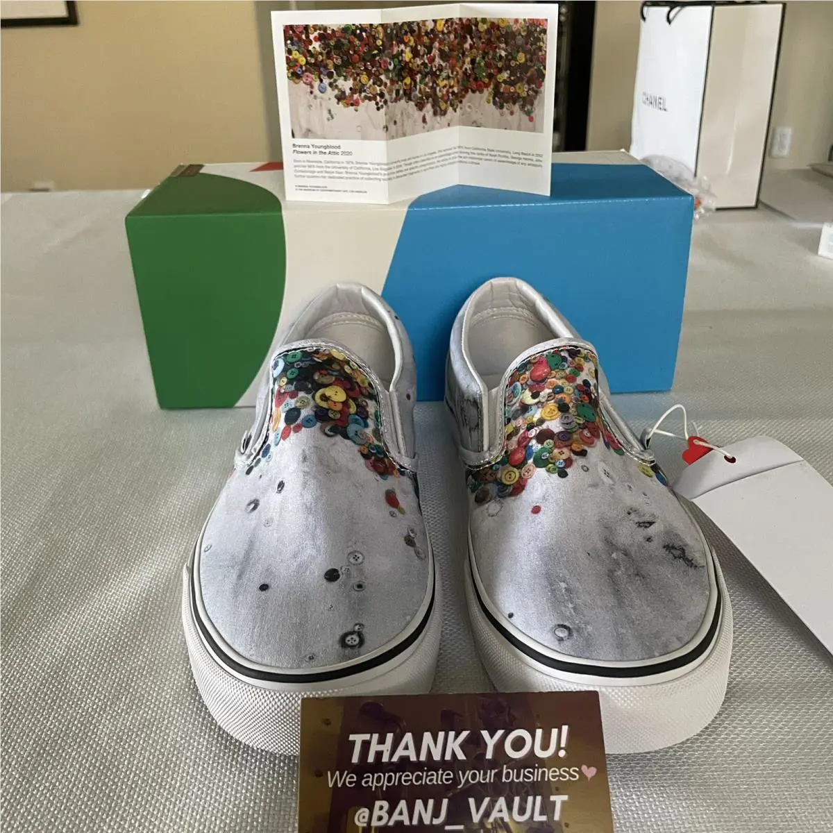Vans shoes - Flowers - Flowers - VN000XG88MY - Multicolor 7