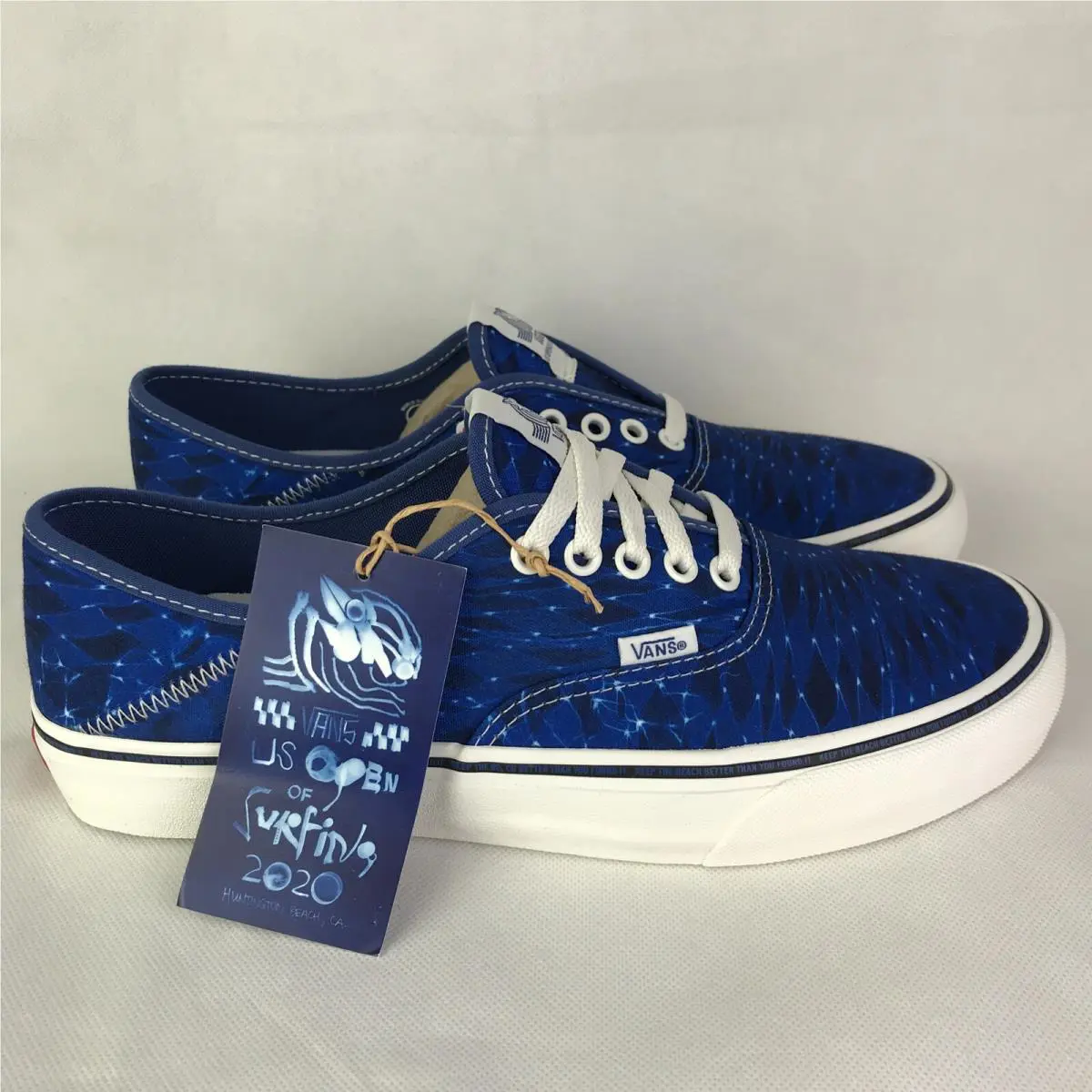 Vans shoes - VANS Authentic - Authentic - VN0A3MU62FE - Blue / White (UPC: 0194901114499) 0