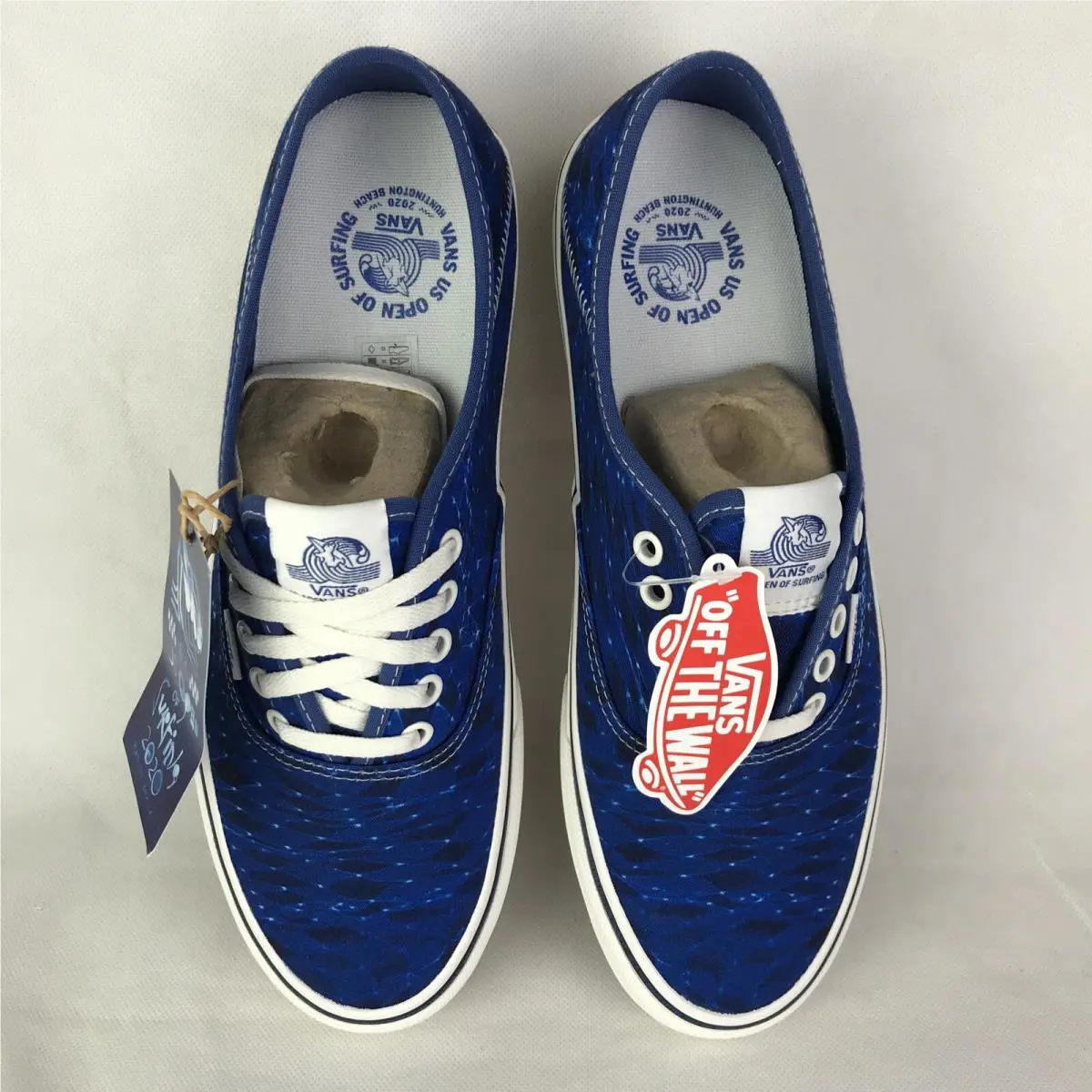 Vans shoes - VANS Authentic - Authentic - VN0A3MU62FE - Blue / White (UPC: 0194901114499) 2