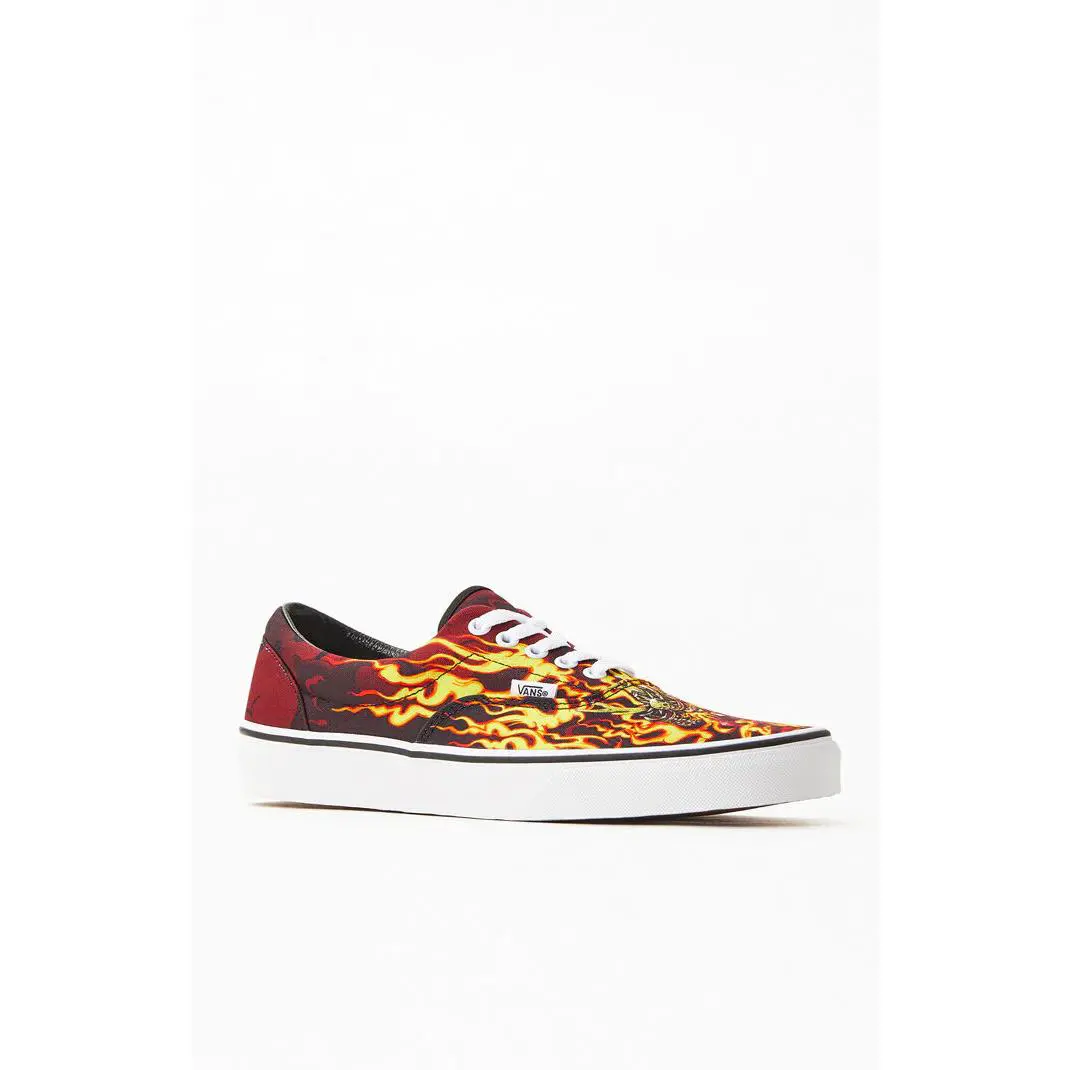 Vans shoes - Samurai Rising - SKULL FLAMES 4