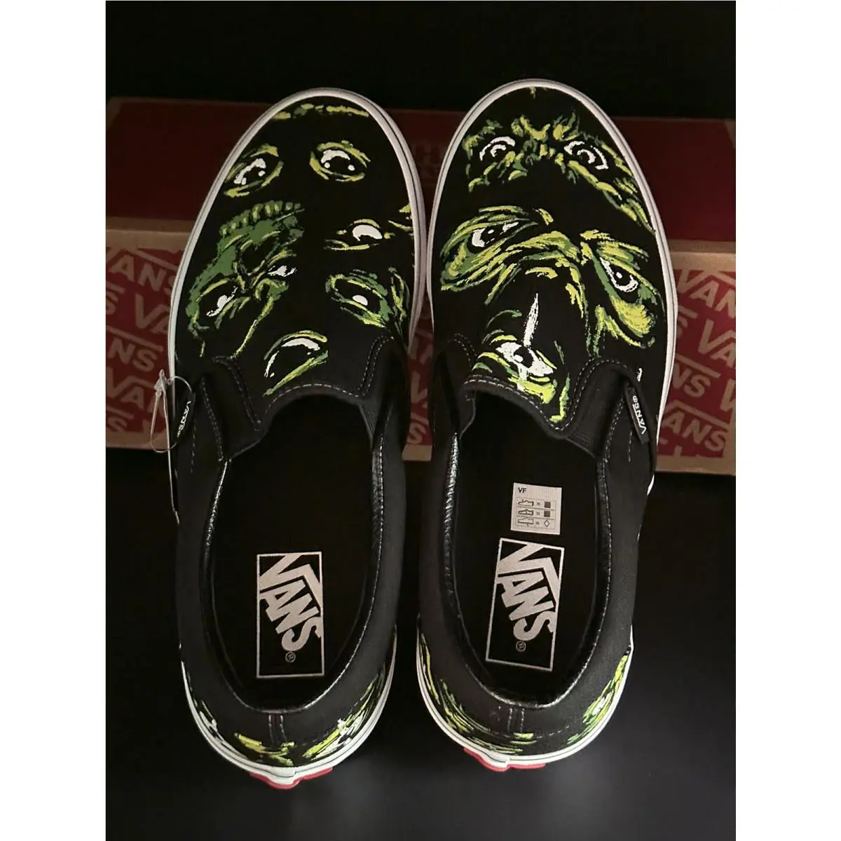 Vans shoes - VANS Slip On - Slip - Green 1