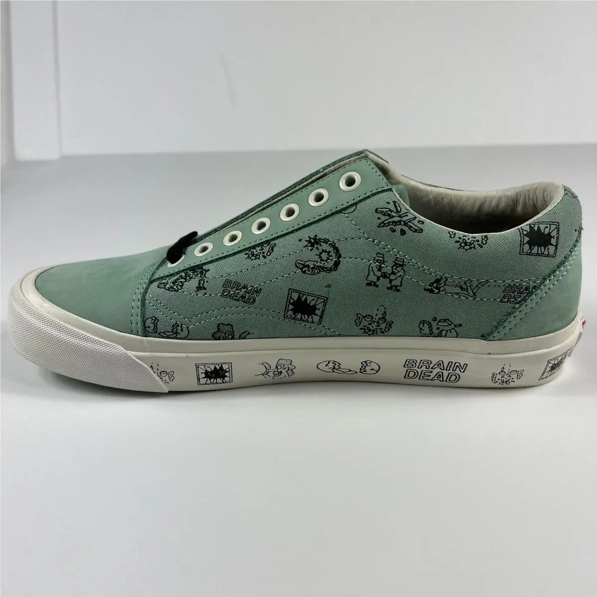 Vans shoes - VANS Old Skool - Old Skool - Green, Manufacturer: Granite Green (UPC: 190284952185) 1